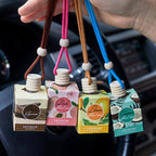 Hanging Fragrant Wooden Car Air Freshener