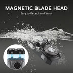 Portable Electric Rotary Shaver for Men