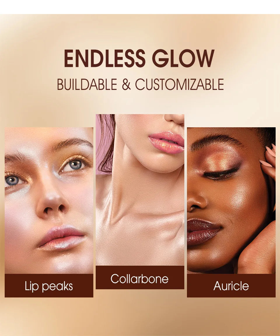 Liquid Glitter Highlighter for Radiant Face and Body Glow - 13