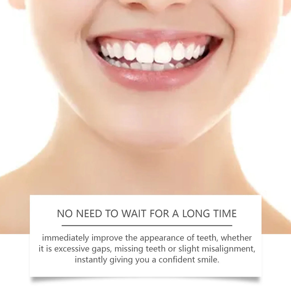 Adjustable Snap-On Cosmetic Dentures for Instant Perfect Smile