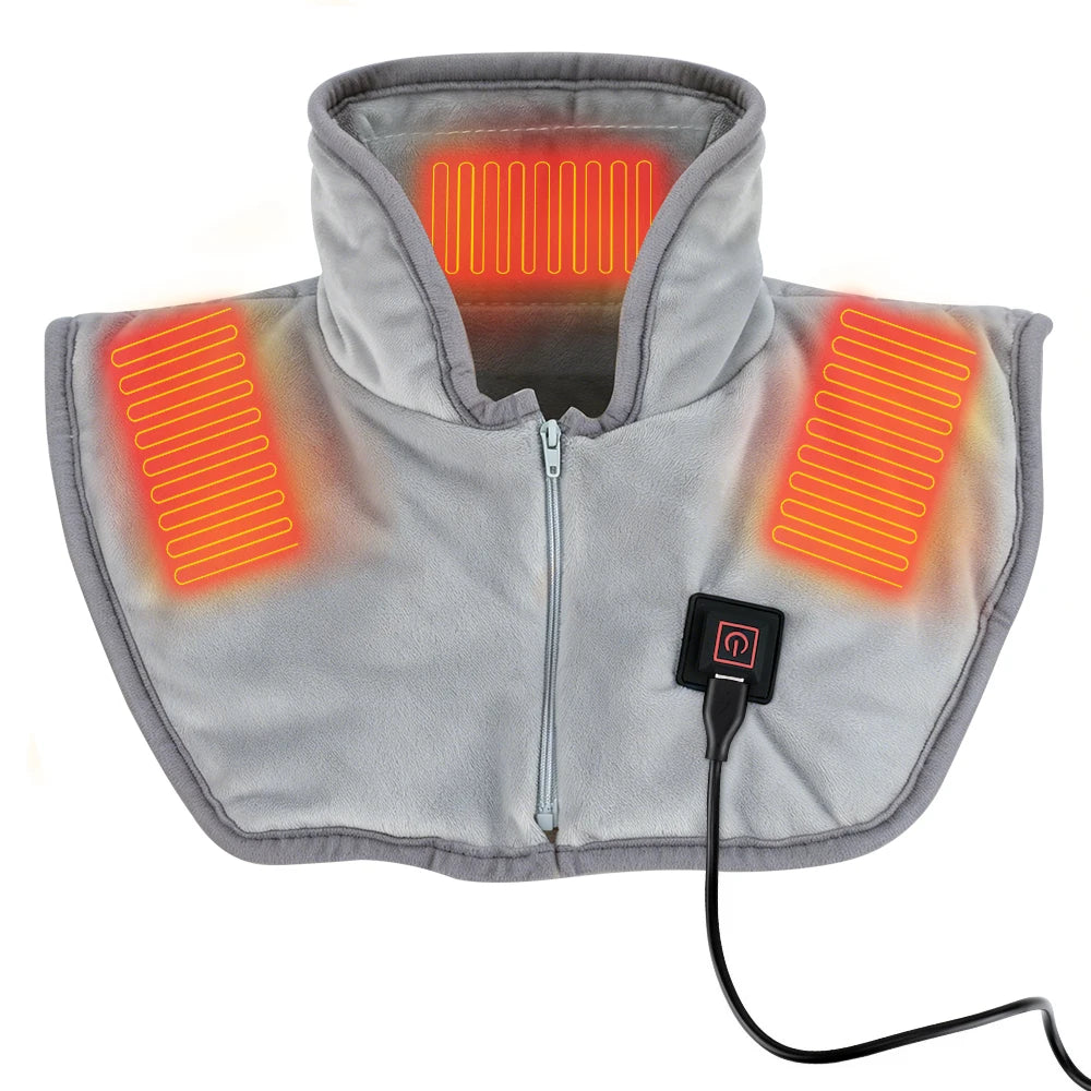 Electric Heated Neck and Shoulder Warming Wrap - 18