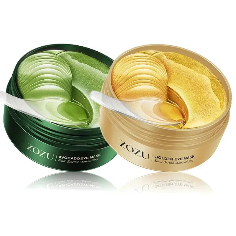 Hydrating Gold Collagen Eye Masks for Dark Circles and Puffiness