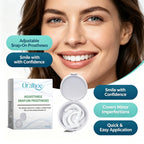 Adjustable Snap-On Smile Veneers for Teeth Whitening and Gaps