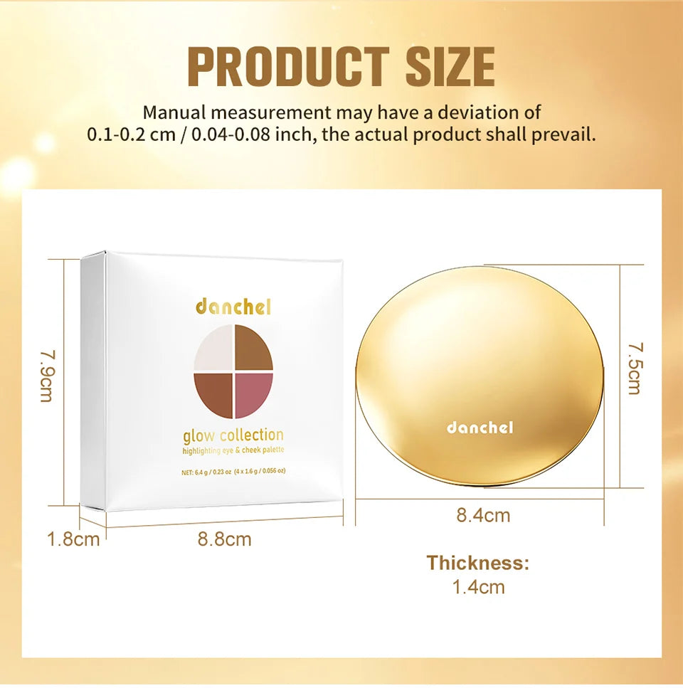 All-in-One Highlighting and Contouring Makeup Palette