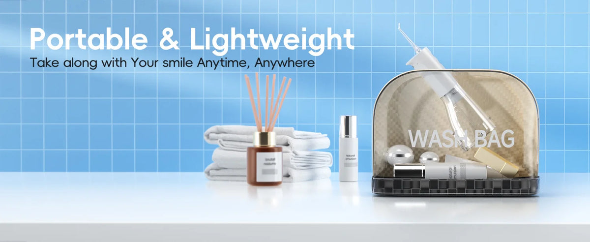 Portable Cordless Water Flosser for Deep Teeth Cleaning
