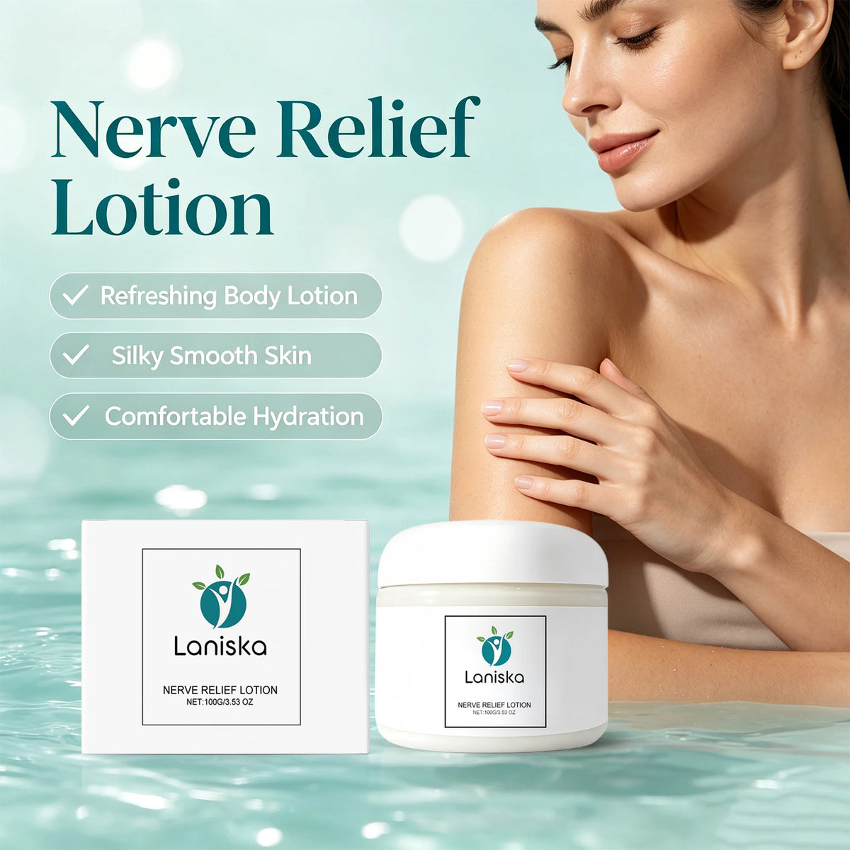 Soothing Nerve Relief Lotion for Tired Body and Muscle Comfort