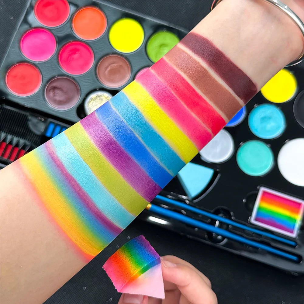 All-in-One Professional Face and Body Painting Makeup Kit