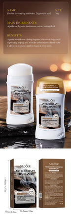 Solid Deodorant Cream for All-Day Odor Control