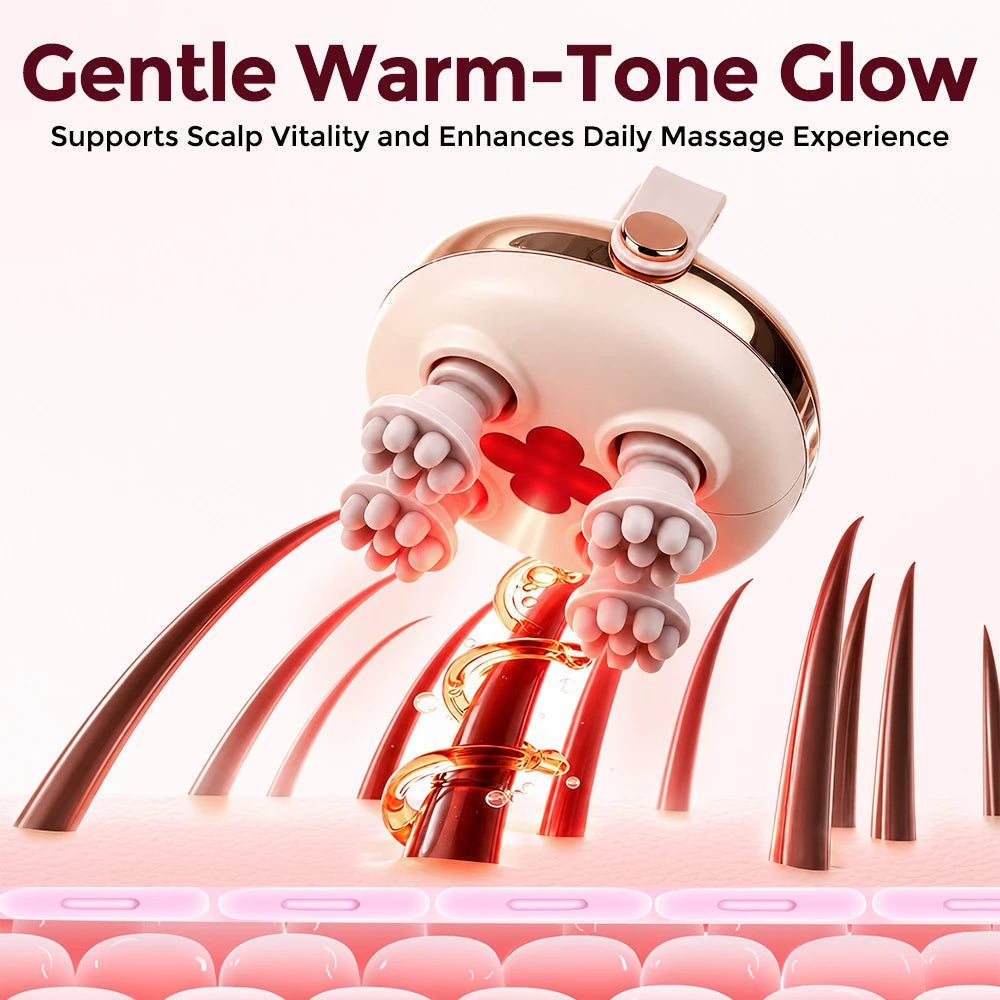 Electric Scalp and Head Massager for Stress Relief