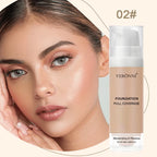 Full Coverage Waterproof Liquid Foundation for Flawless Skin