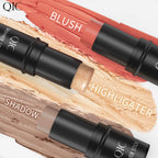 3-in-1 Multi-Functional Face Contouring and Highlighter Stick Set