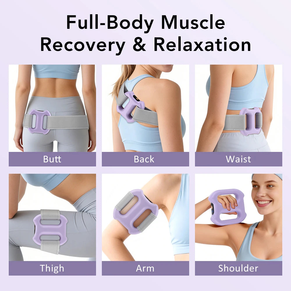 Electric Vibration Body Shaping and Deep Tissue Massage Ring - 12