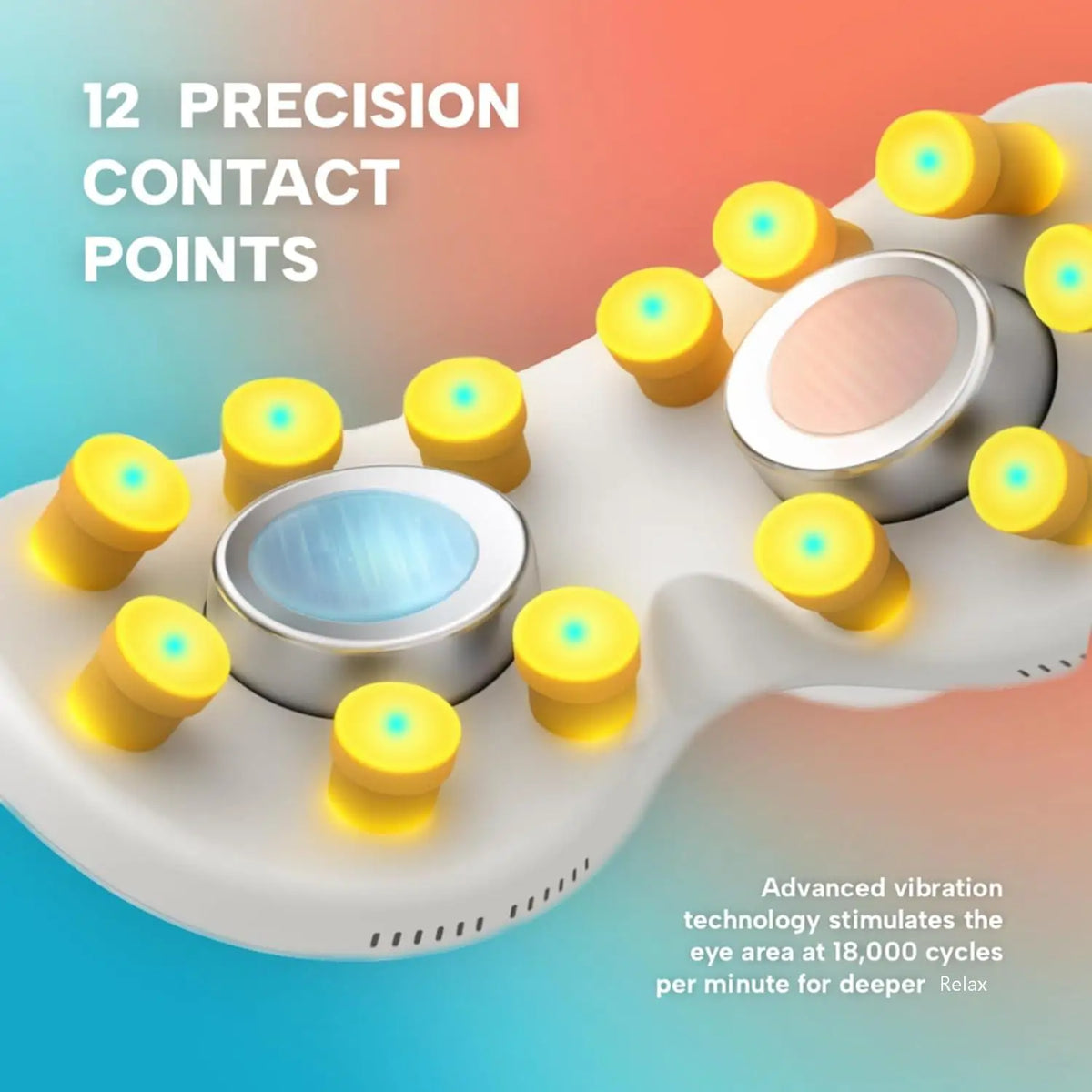Smart Eye Massager with Cooling and Vibration