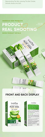 Hydrating Aloe Vera Overnight Gel Facial Masks