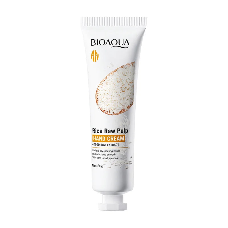 Hydrating Rice Extract Hand Cream for Dry Skin