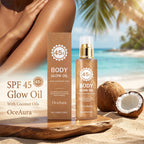 SPF 45 Shimmering Body Glow Oil