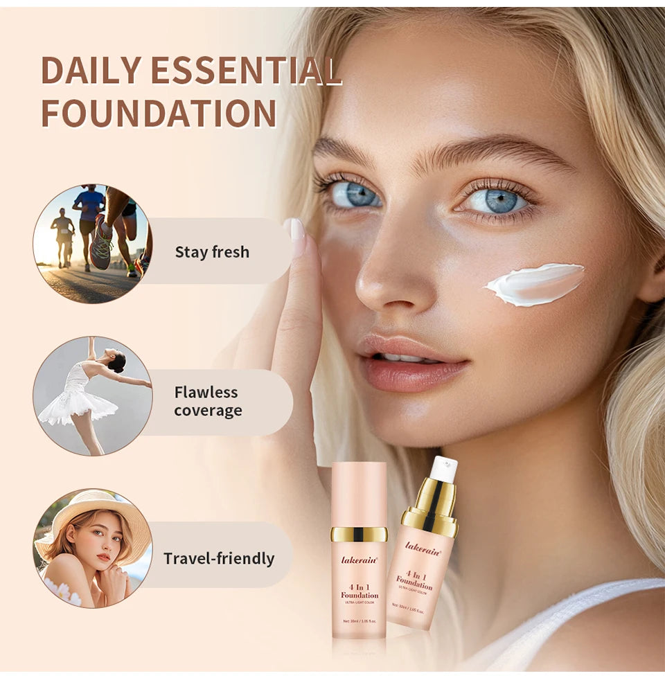 4-in-1 Color Changing Moisturizing Foundation with SPF 30 - 11