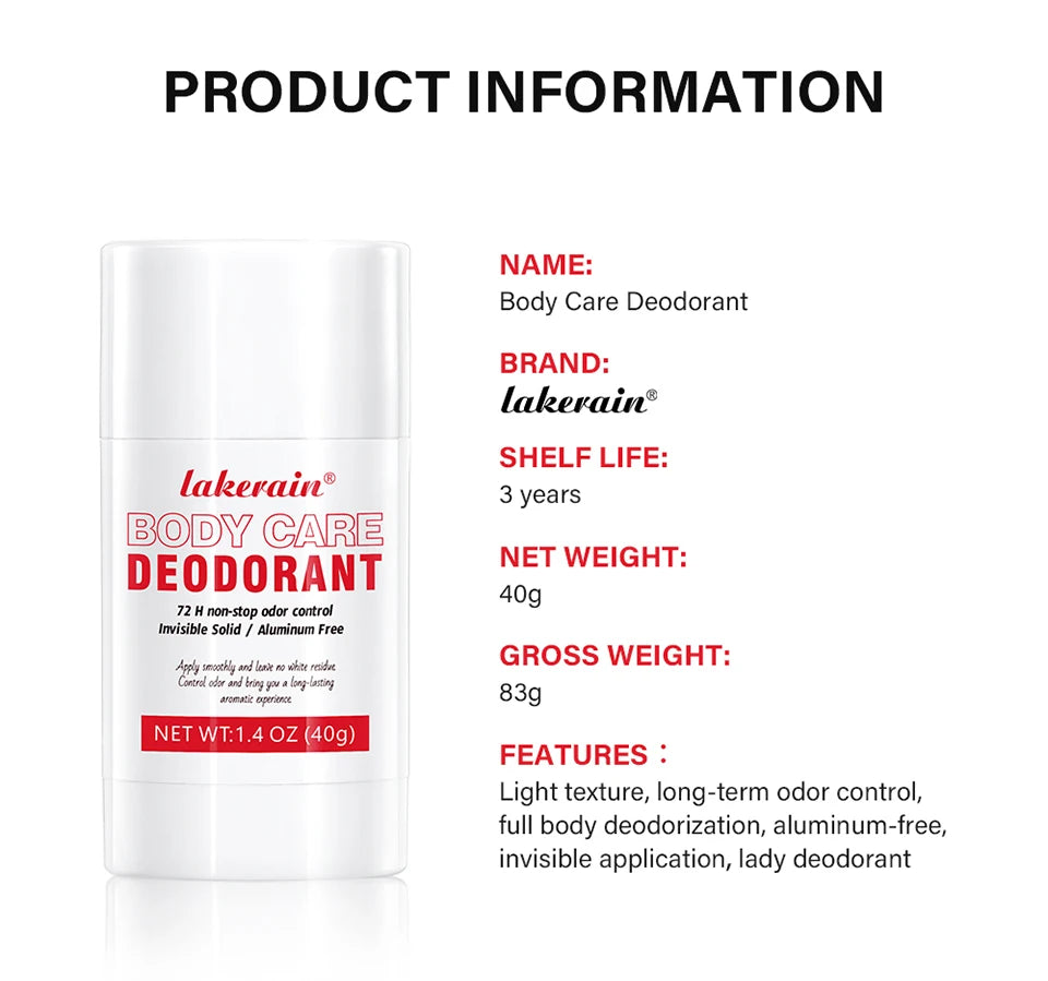 All-Day Full Body Odor Control Deodorant Balm