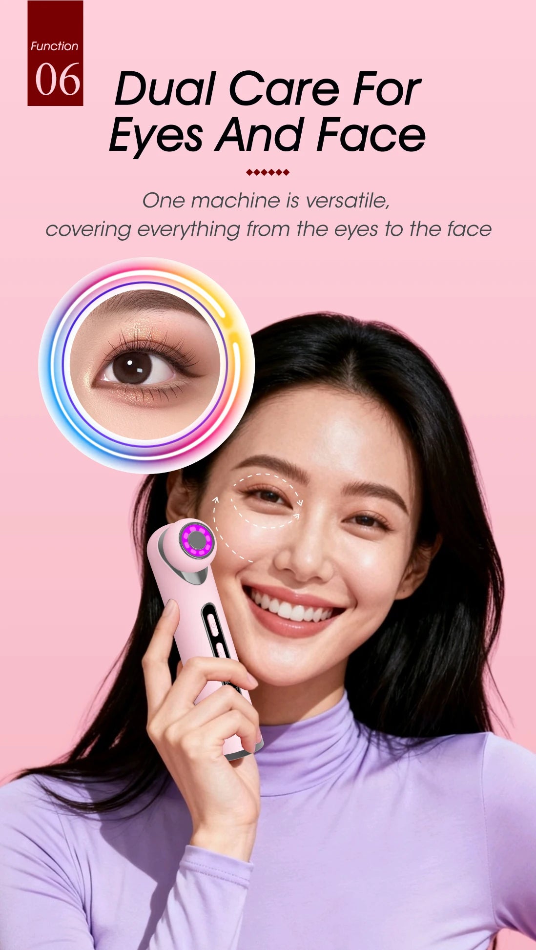 3-in-1 LED Photon Eye and Facial Rejuvenation Wand - 13