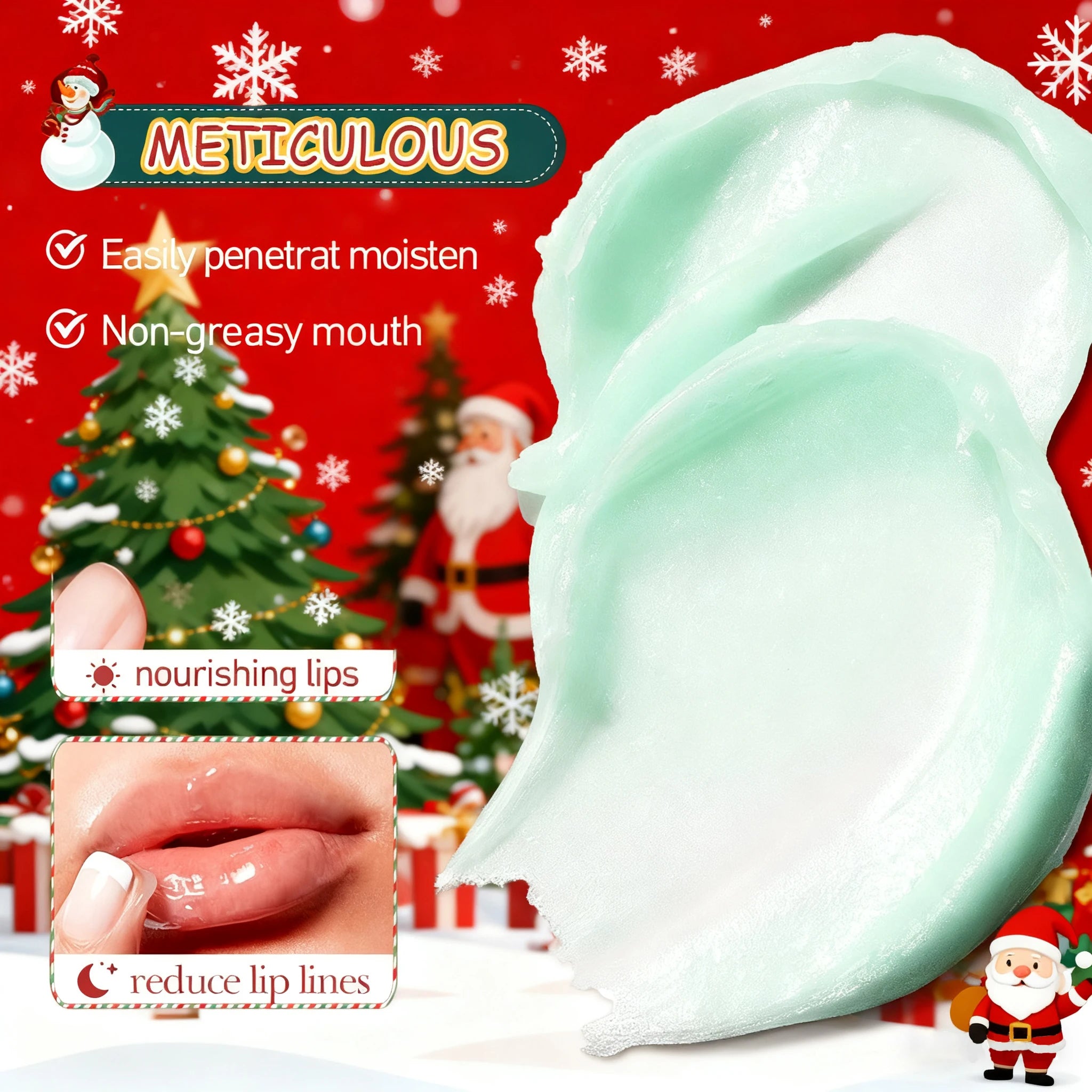Hydrating Moisturizing Lip Balm Set for Dry Cracked Lips - 4