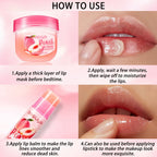 Fruit Extract Hydrating Lip Balm and Mask Set