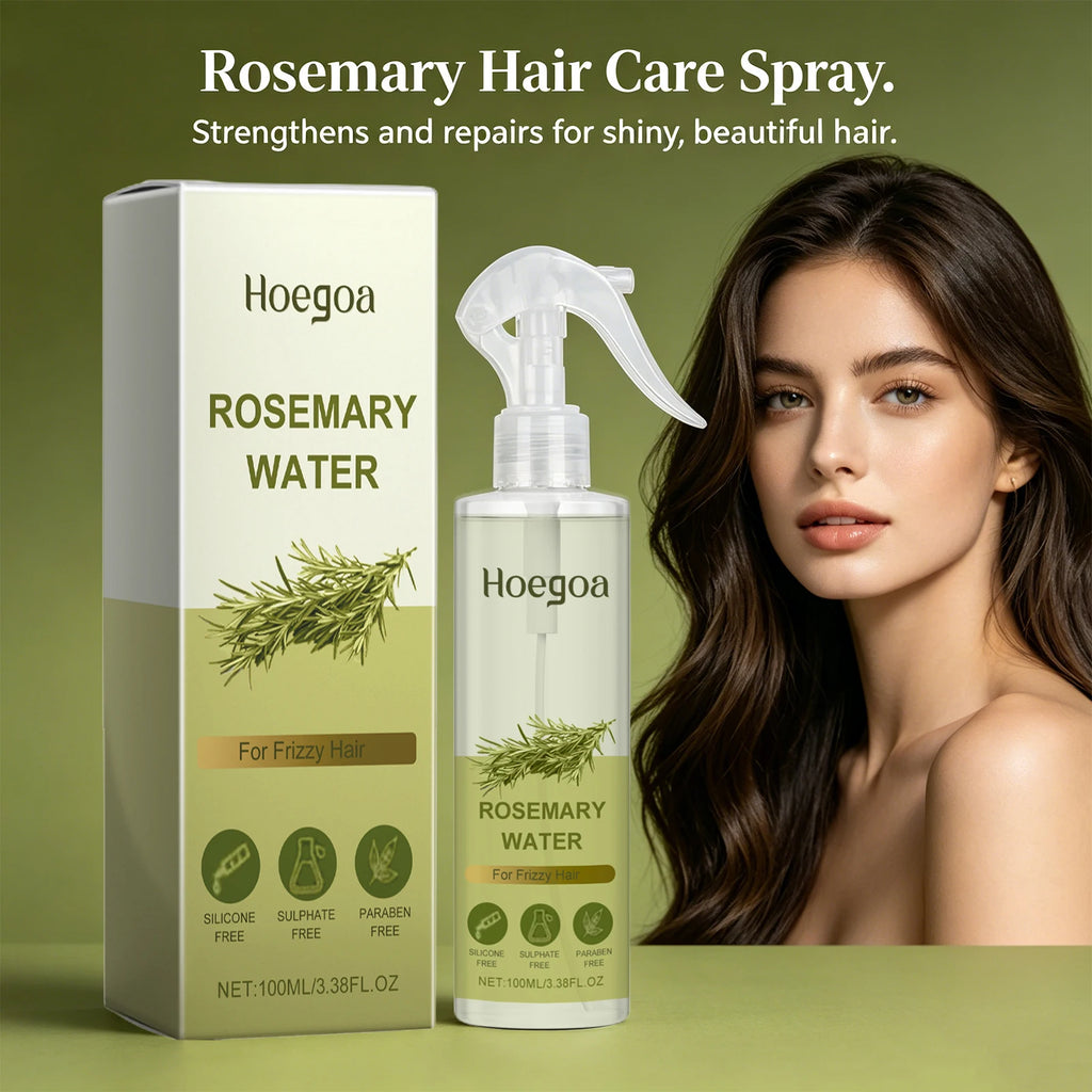Rosemary Strengthening Hair Care Spray for Frizz Control