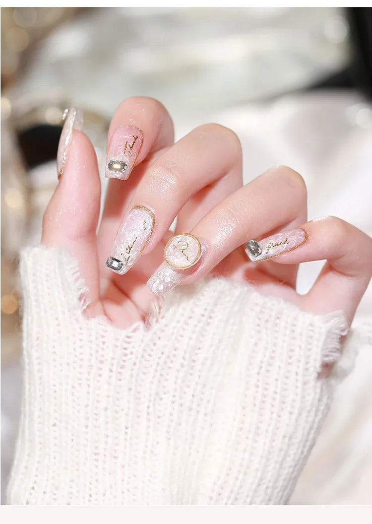 Pearl Shell Thread Gel Nail Polish for UV and LED Lamps - 16