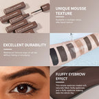 Volumizing Waterproof Eyebrow Mousse for Fluffy Brows