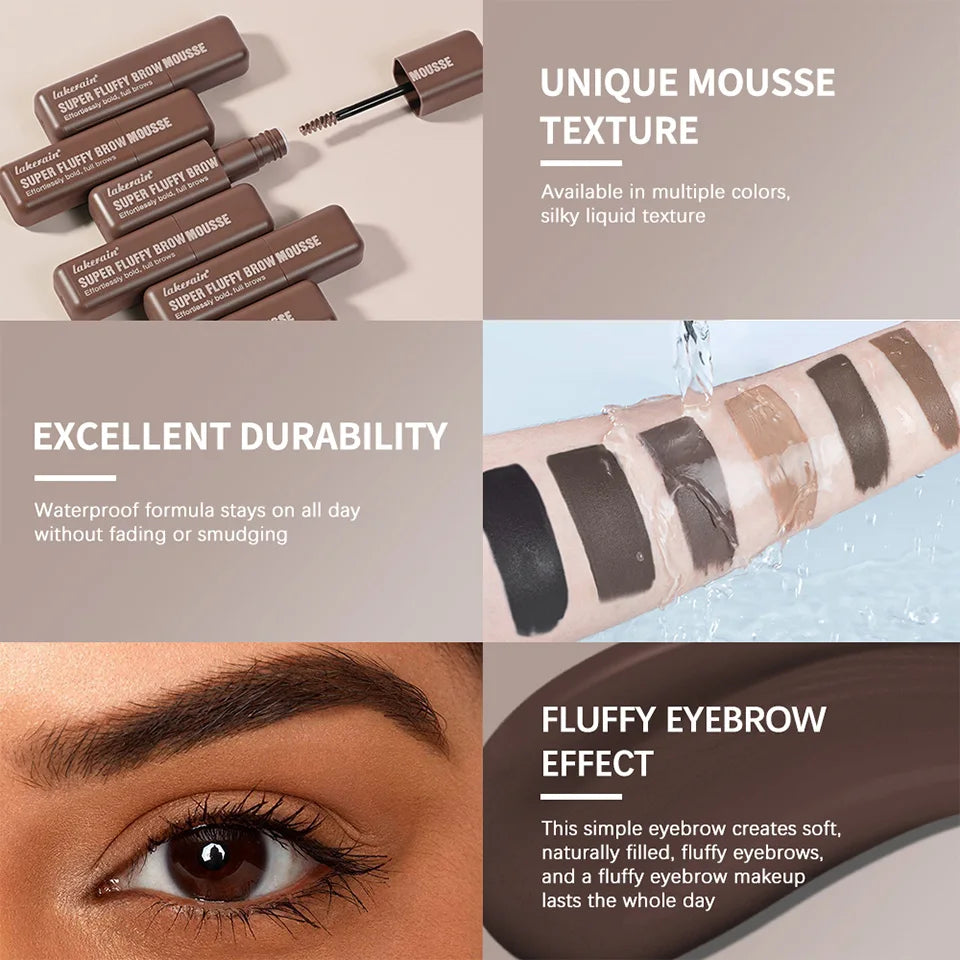 Volumizing Fluffy Brow Mousse Gel - 8