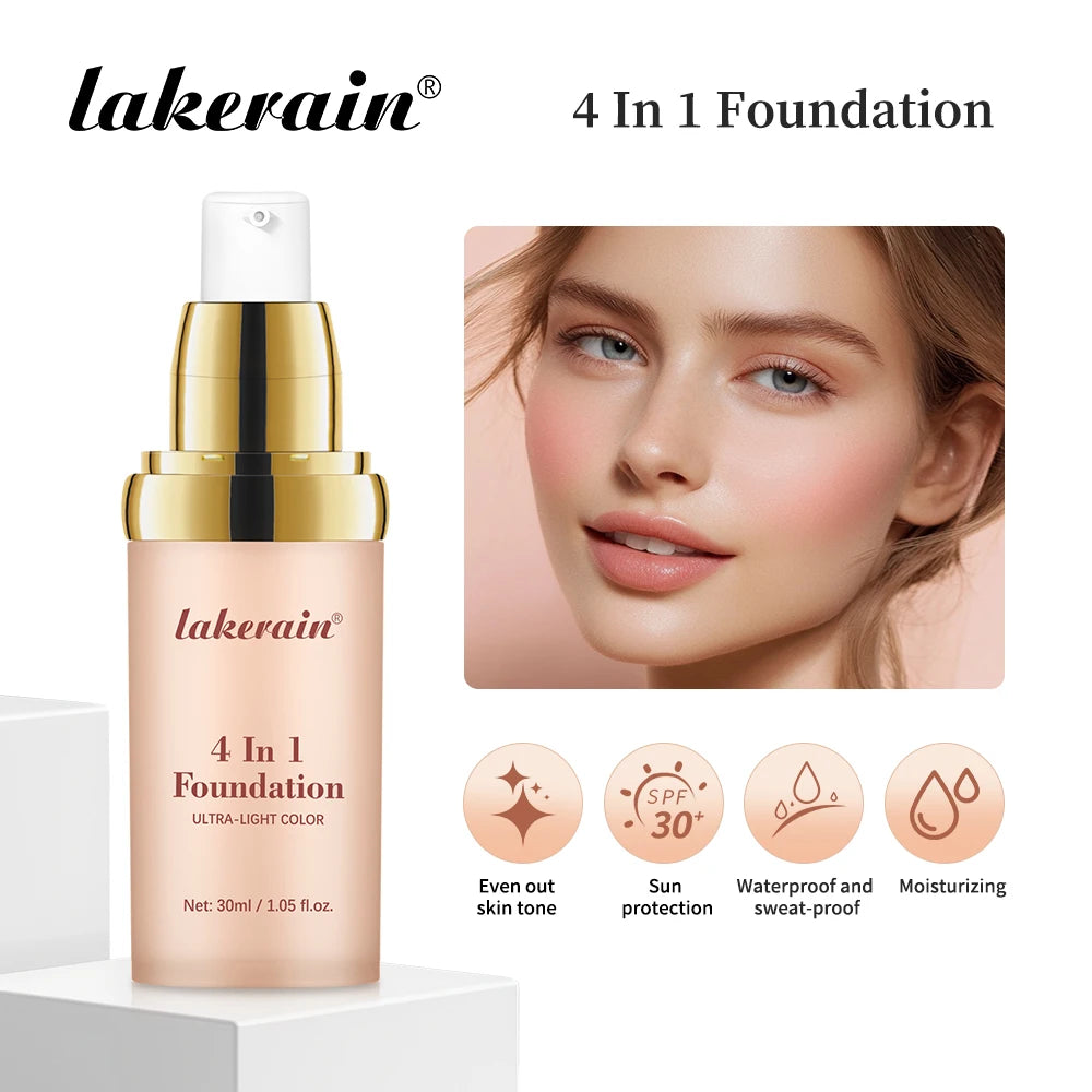 4-in-1 Color Changing Moisturizing Foundation with SPF 30