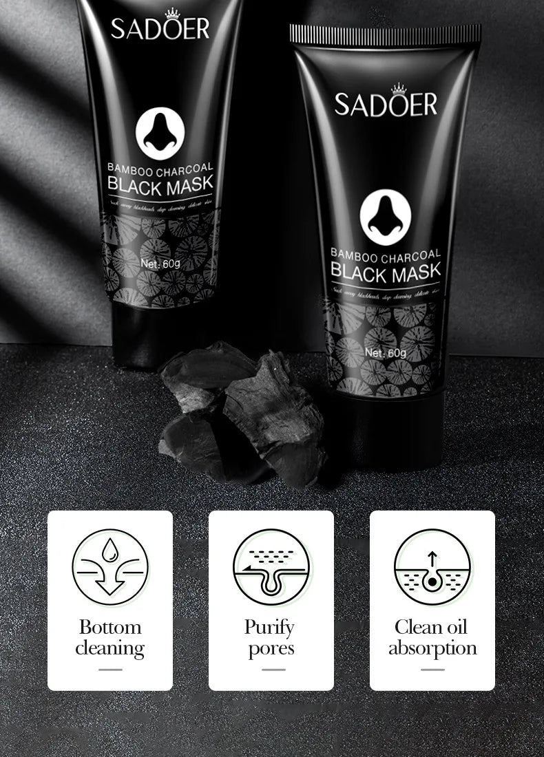 Bamboo Charcoal Black Peel-Off Pore Cleansing Mask