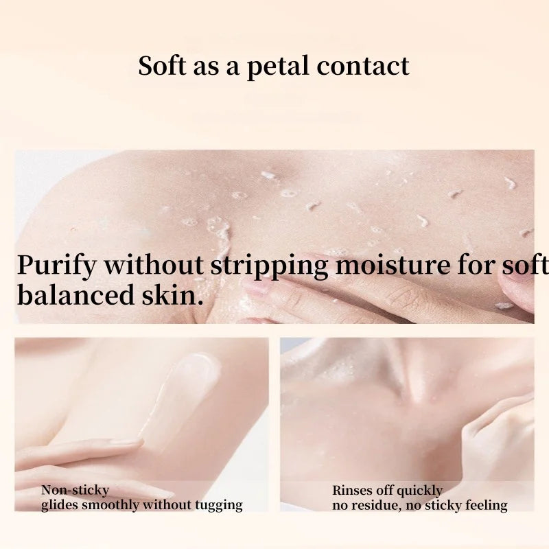 Exfoliating Rose Body Scrub for Smooth Radiant Skin