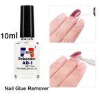 Solid Nail Tip Adhesive Gel for Press-On Nails