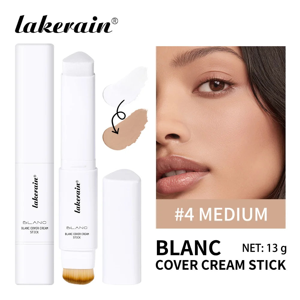 Color-Adapting Foundation Stick with Built-in Brush