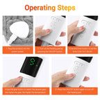 Electric Heated Lumbar and Body Relief Wrap