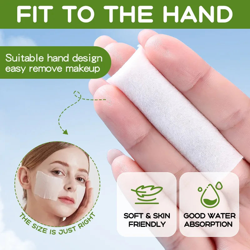 Gentle Avocado Cotton Makeup Remover Pads - 2