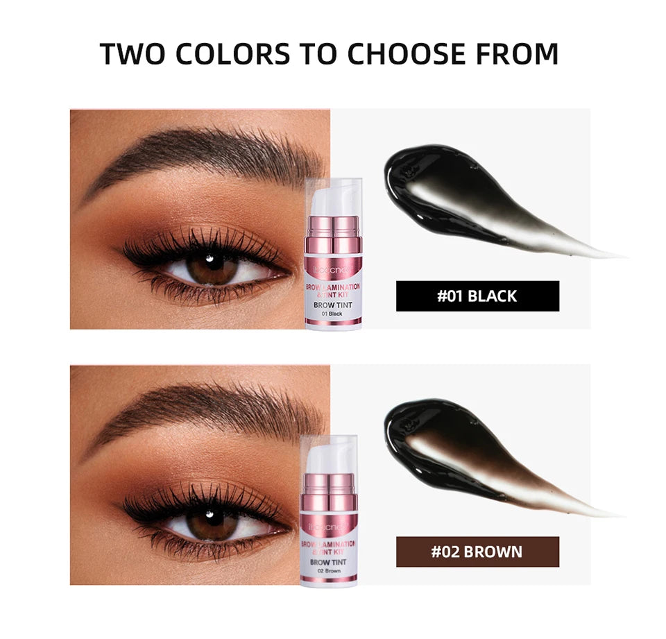 Professional Brow Lamination and Tinting Kit for Perfect Brows