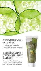 Gentle Exfoliating Facial Scrub Gel for Smooth Radiant Skin