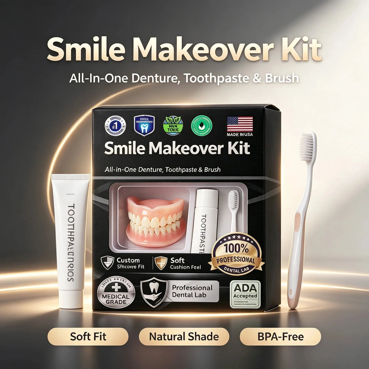 Instant Smile Cosmetic Teeth Veneers