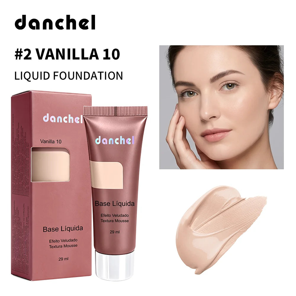 Velvet Matte Liquid Foundation for Flawless Coverage