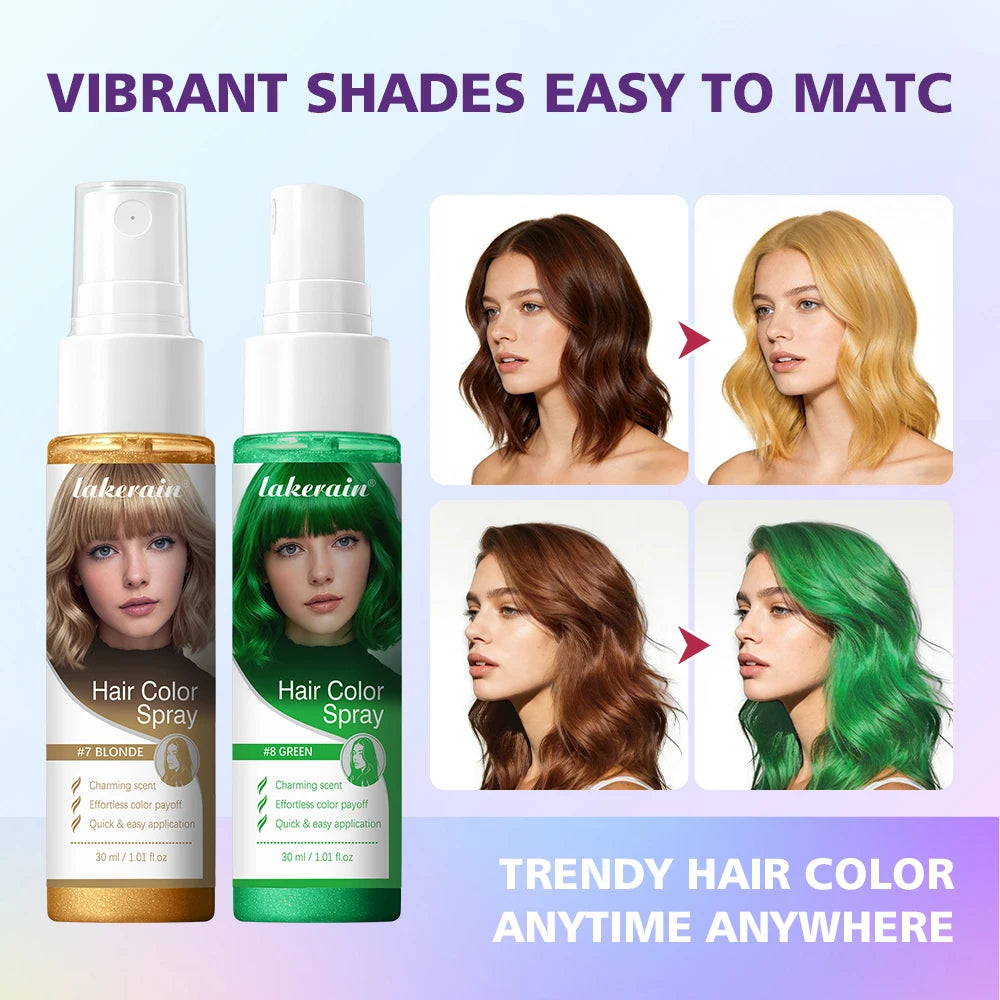 Temporary Washable Hair Color Spray