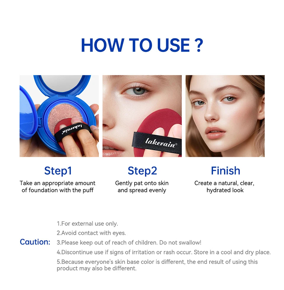 Long-Lasting Cooling Cushion Foundation with SPF