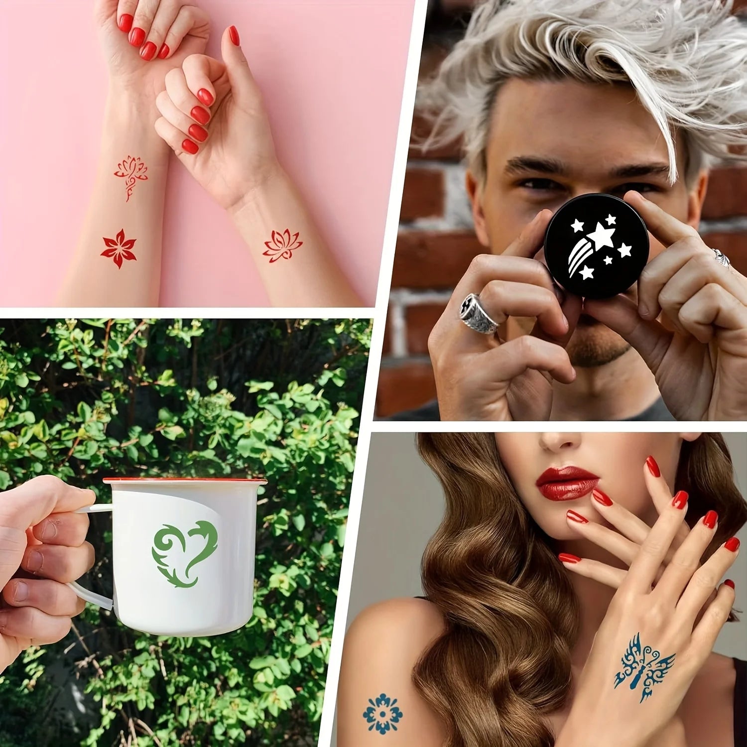 42-Color Water-Activated Face and Body Paint Makeup Set - 7