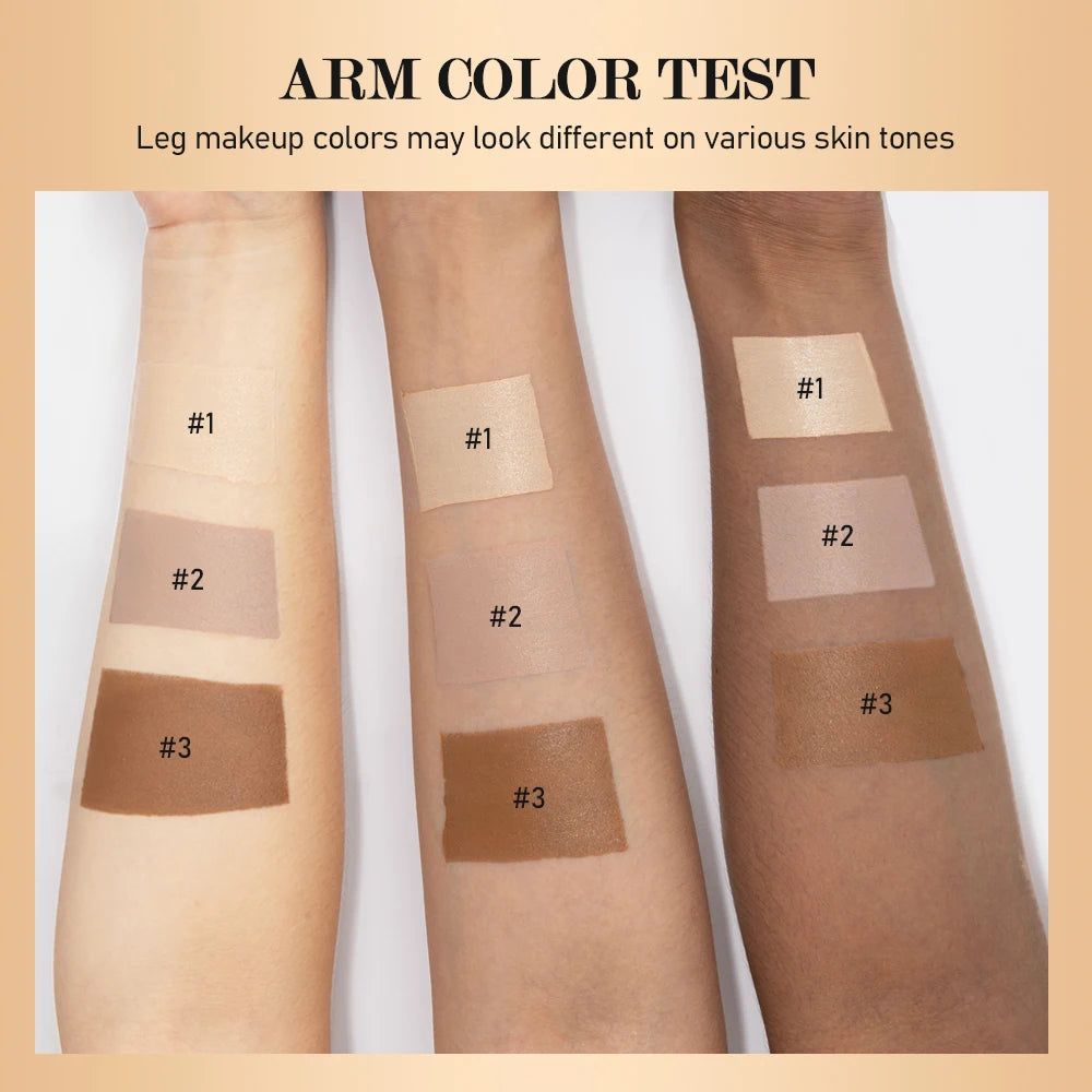 Waterproof Leg Foundation for Flawless Even Skin