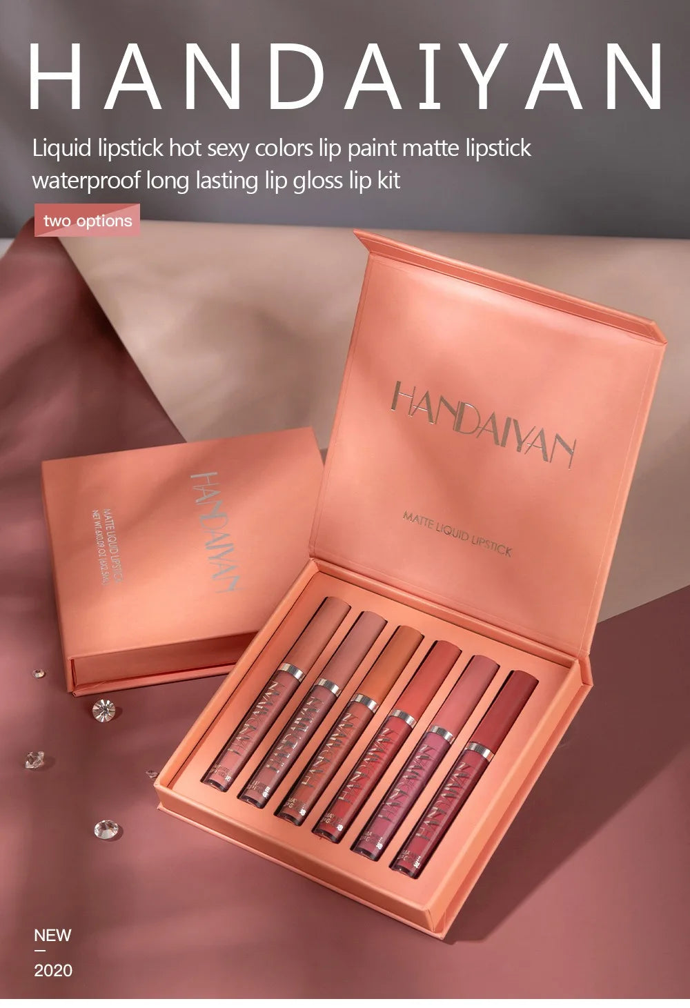 Velvet Matte Liquid Lipstick Set