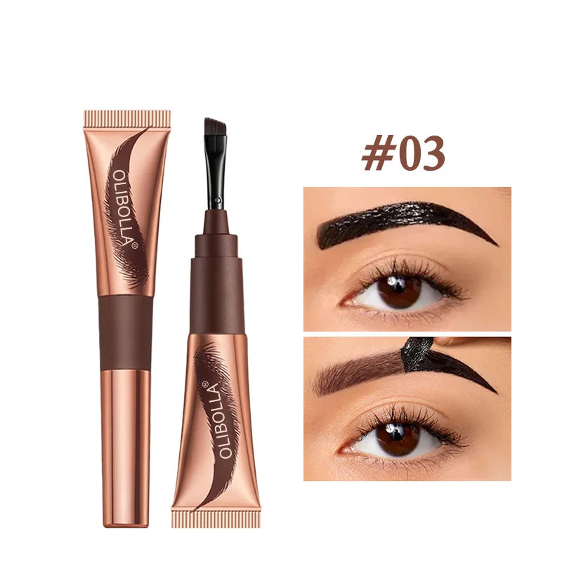 Long-Lasting Waterproof Peel-Off Eyebrow Tint Gel