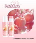 12-Piece Fruity Moisturizing Lip Balm Set for Dry Lips