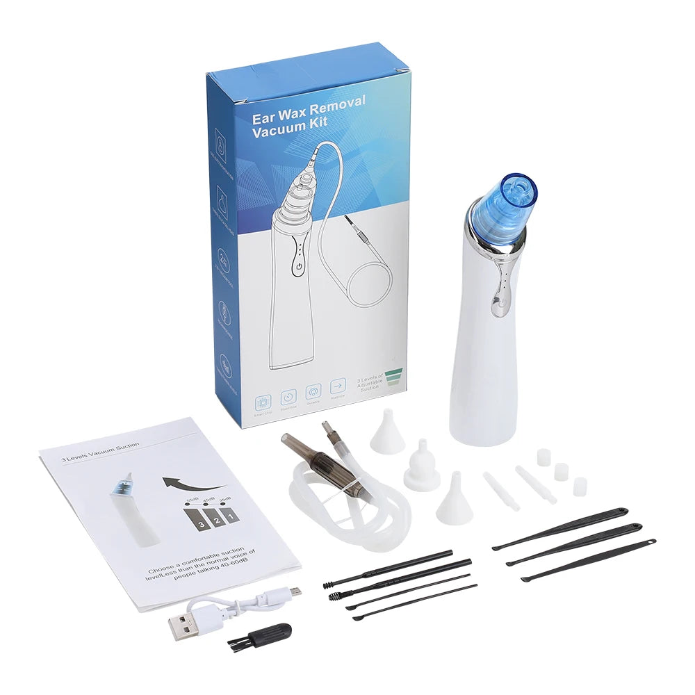 Electric Baby Nasal Aspirator and Ear Wax Removal Kit