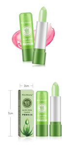 Color Changing Aloe Vera Moisturizing Lip Balm Set