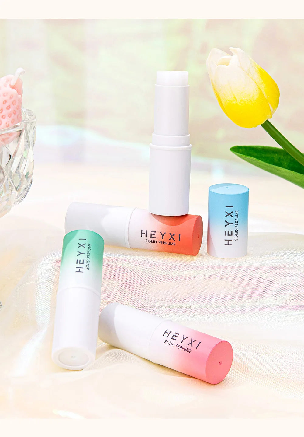 Portable Solid Perfume Balm Set for On-the-Go Fragrance